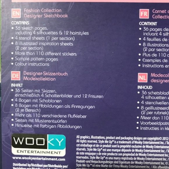 NWOT Designer Sketchbook Style Me Up! & Triple Strand Stone & Bead Bracelet Set - Picture 8 of 11